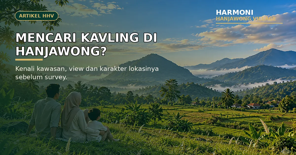Thumbnail artikel tentang kavling dan kawasan Hanjawong