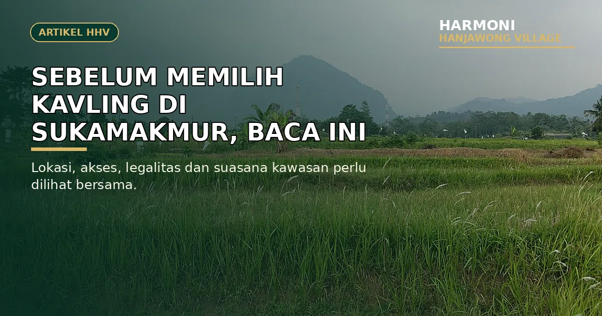 Thumbnail artikel tentang kavling Sukamakmur