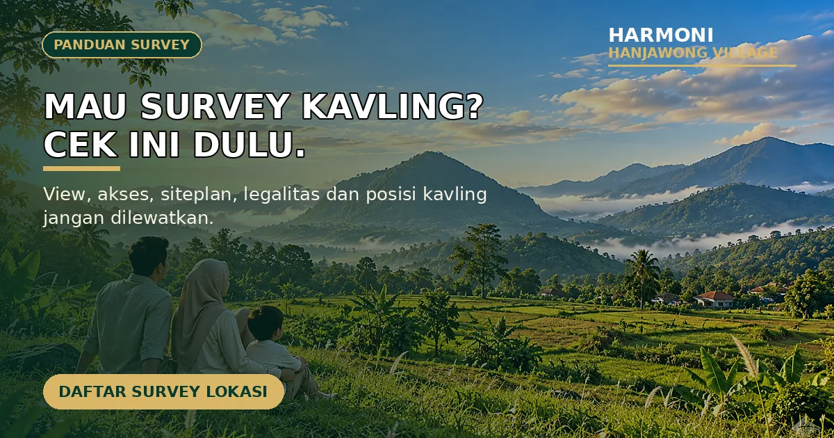 Thumbnail artikel panduan survei kavling